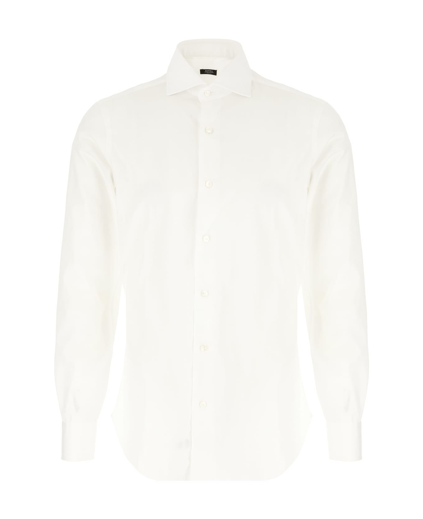 Barba Napoli White Cotton Shirt - Bianco