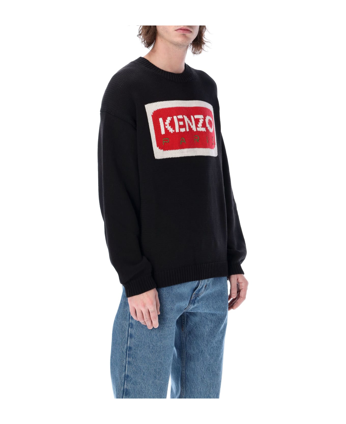 Kenzo Paris Logo Jumper - BLACK