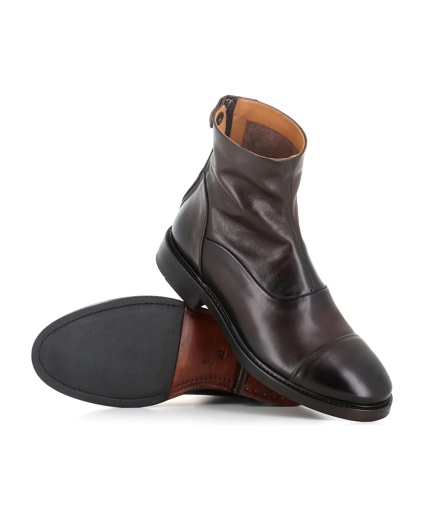 Alberto Fasciani Ankle Boot Gabriel 10023 - Mahogany