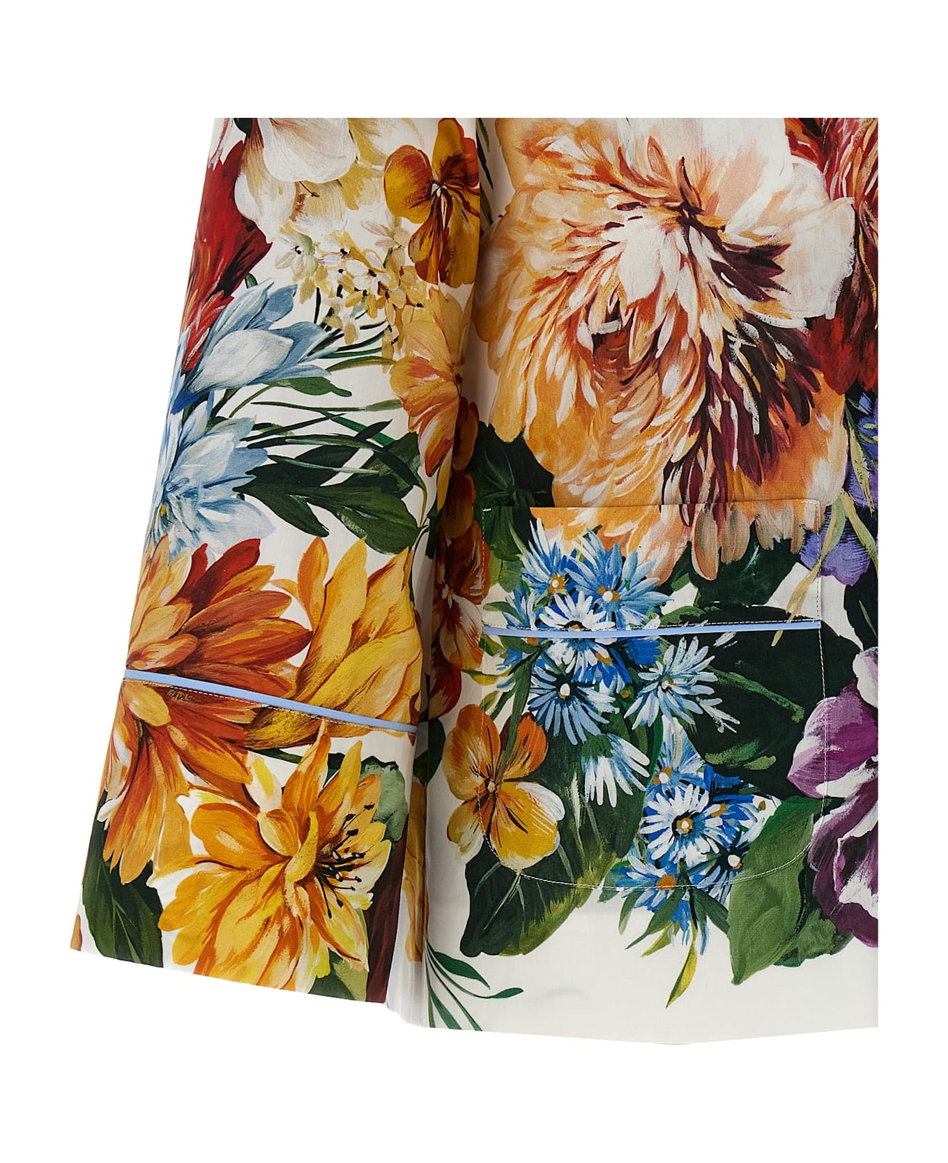 Dolce 
Gabbana 
bouquet
 Print Shirt - Multicolor