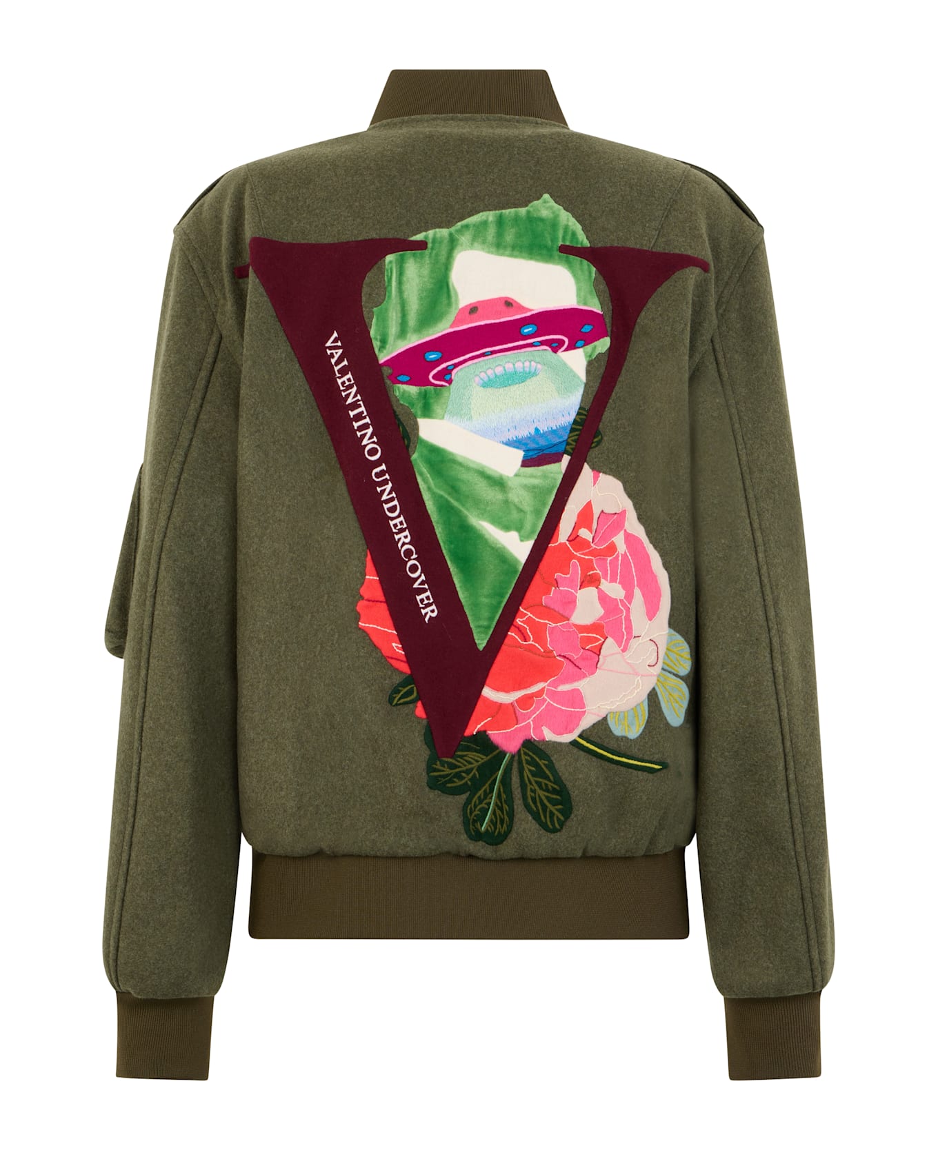 Valentino Garavani Bomber Jacket - green