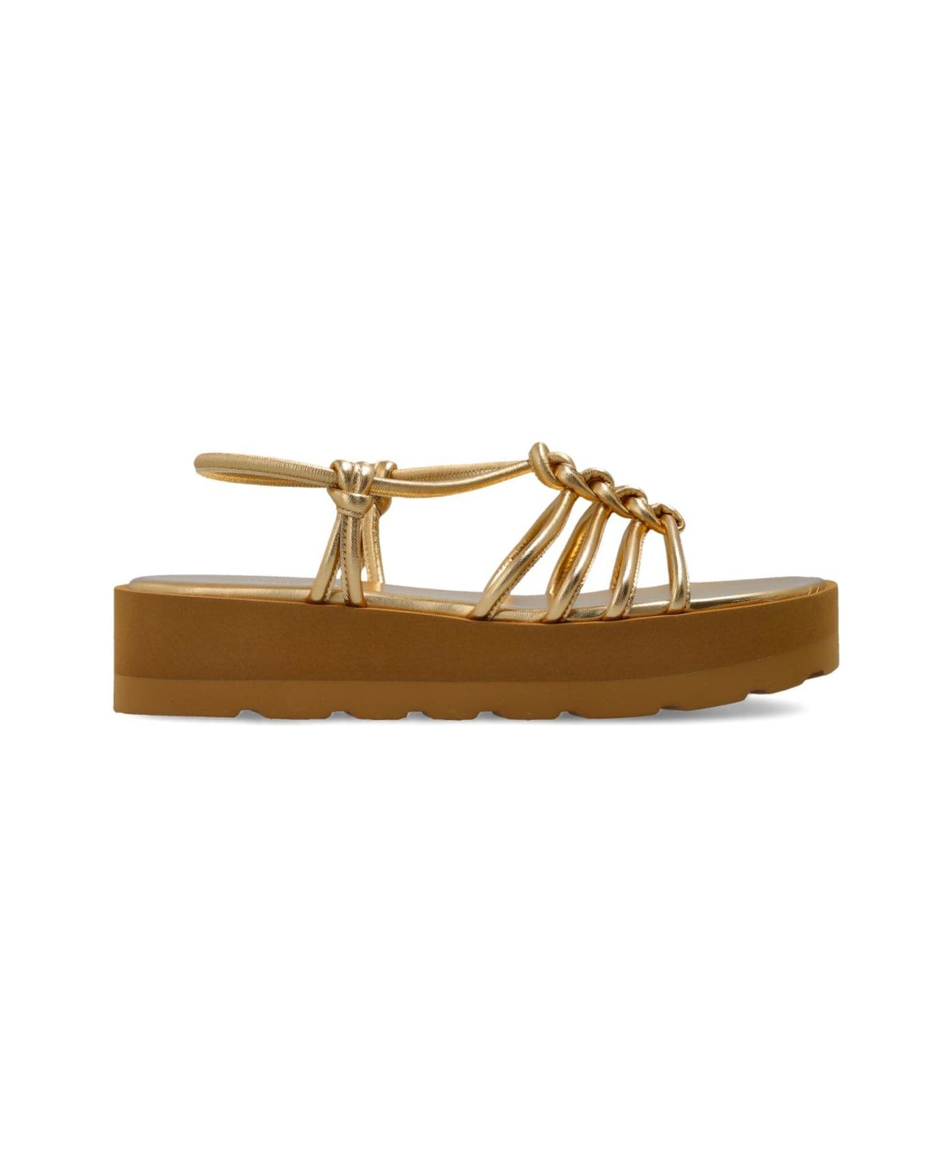 Gianvito Rossi Hebe Slingback Strap Sandals - Golden