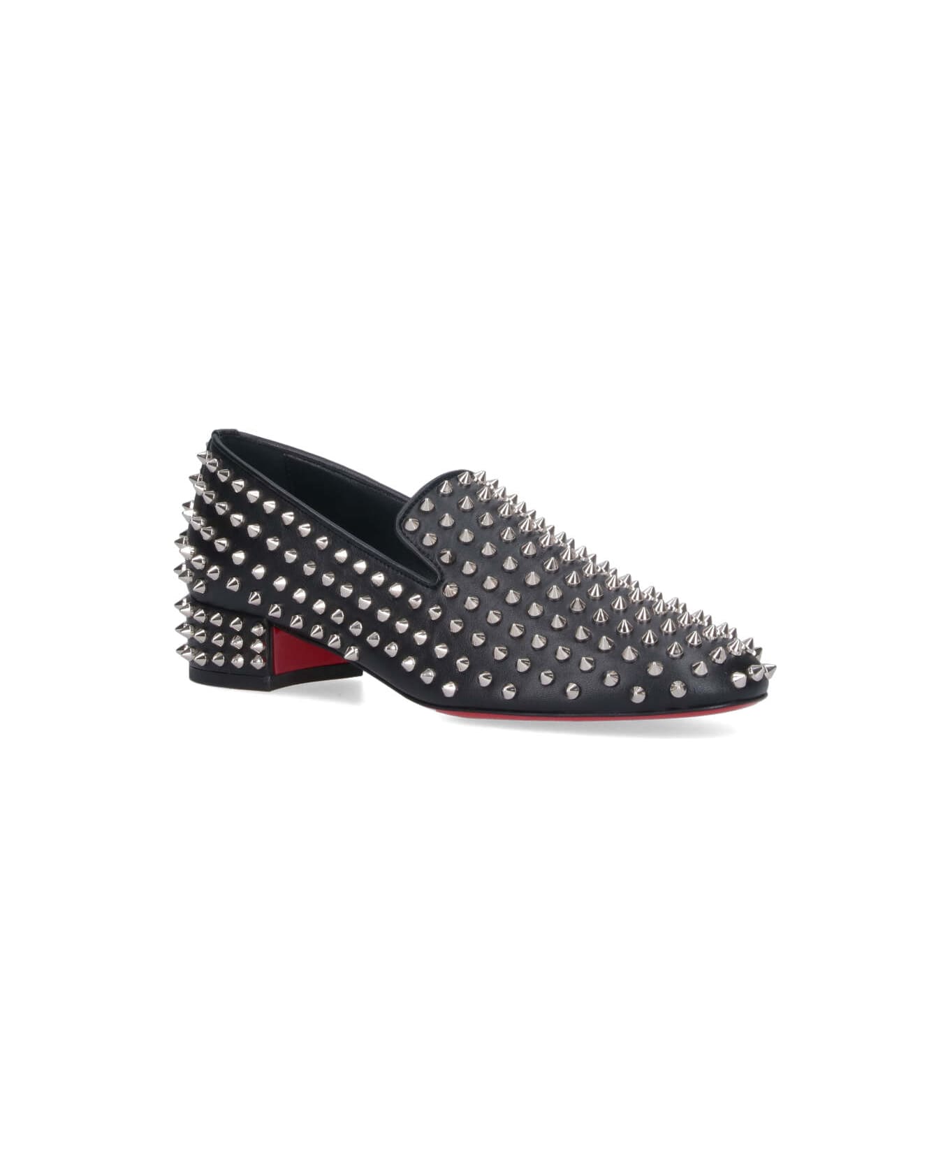 Christian Louboutin 'spikeasy' Studs Loafers - BLACK