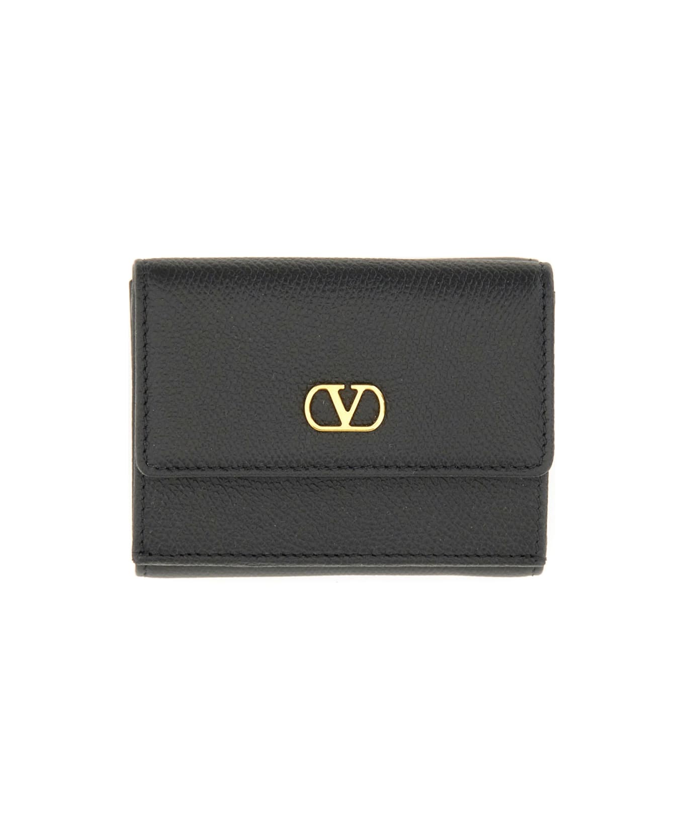 Valentino Garavani 
vlogo Signature
 Trifold Wallet - Black