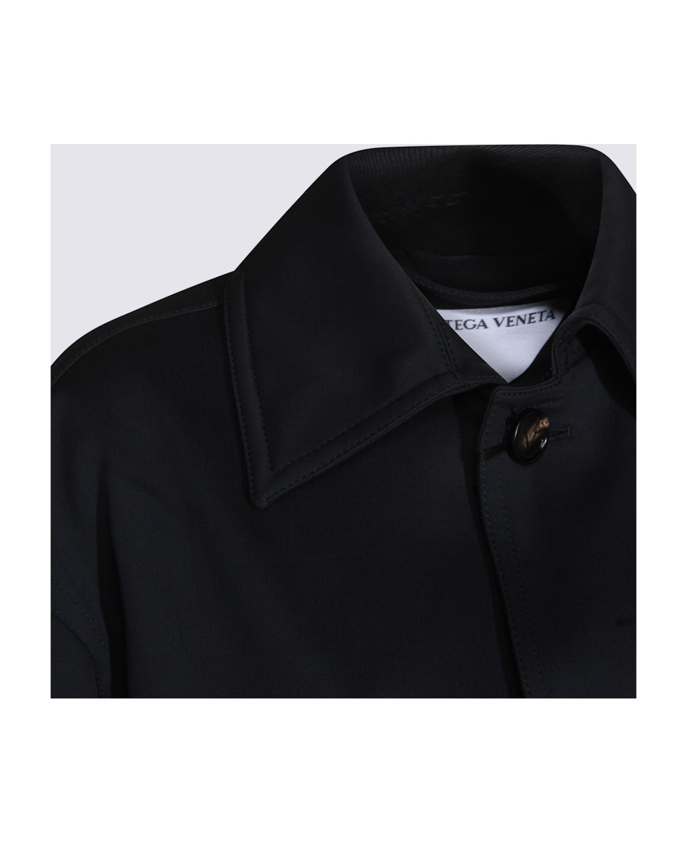 Bottega Veneta Blue Cotton Casual Jacket - Blue