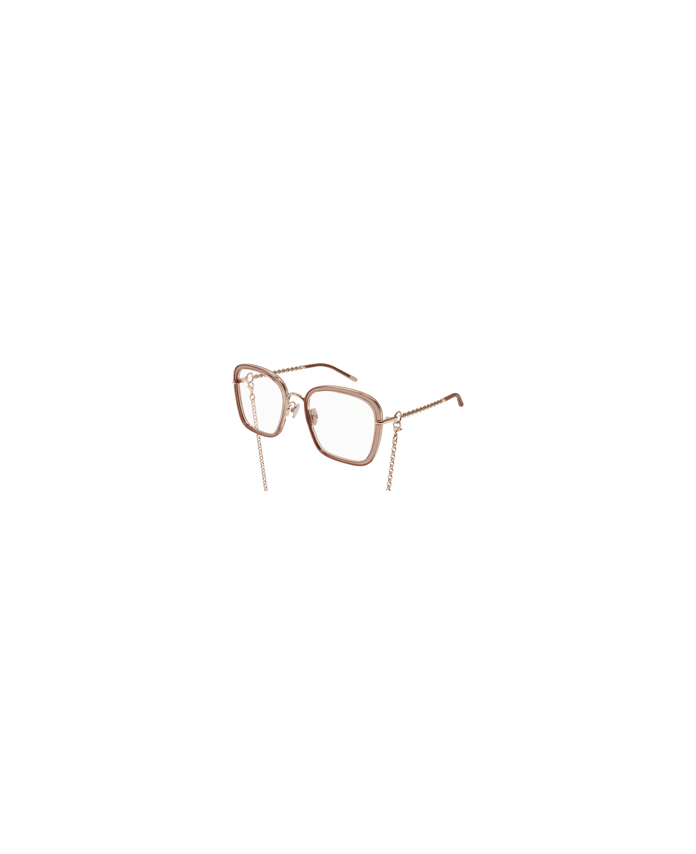 Pomellato PM0113O Eyewear - Nude Gold Transparent アイウェア