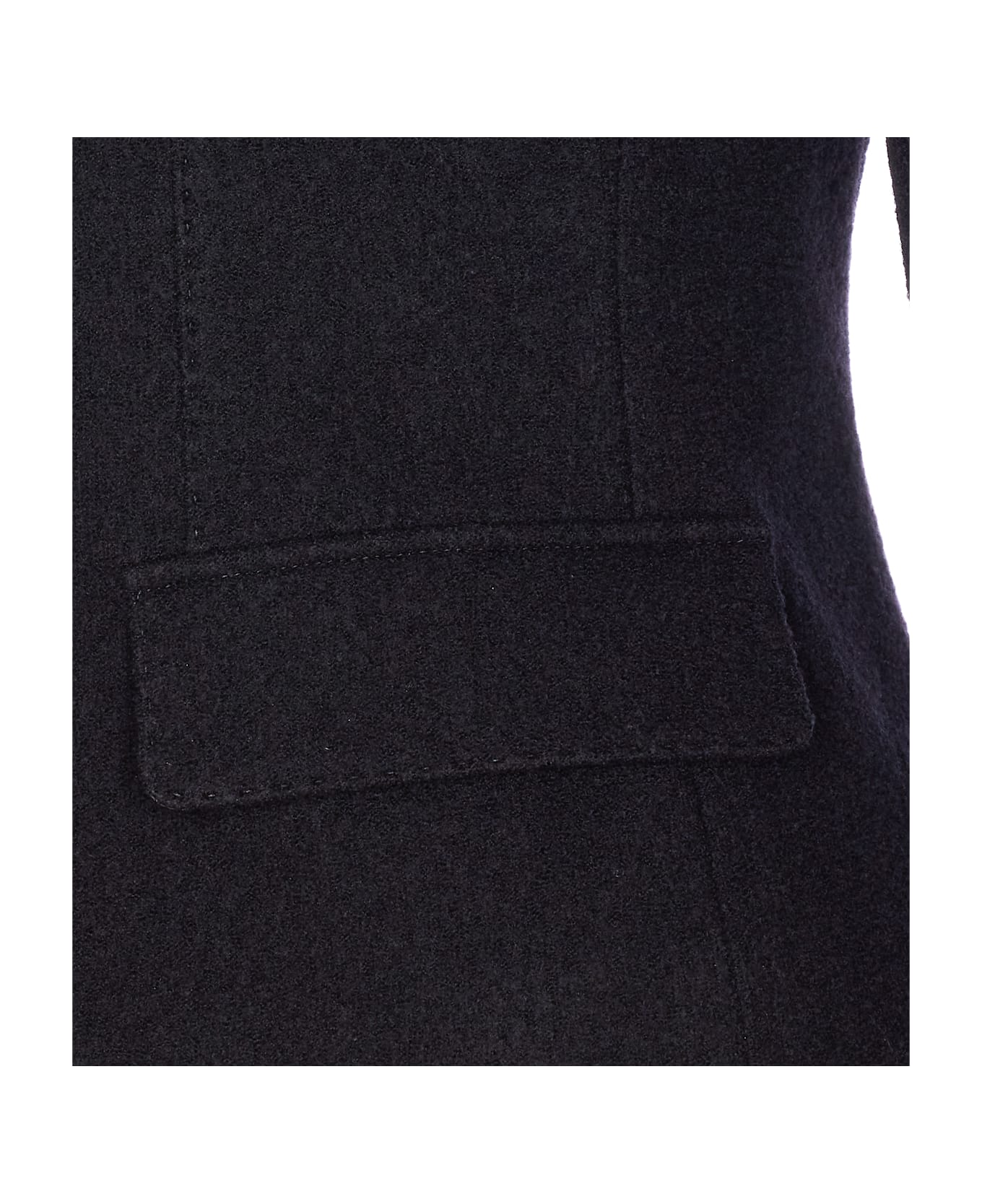 Dolce 
Gabbana Wool Single Breasted Jacket - Black