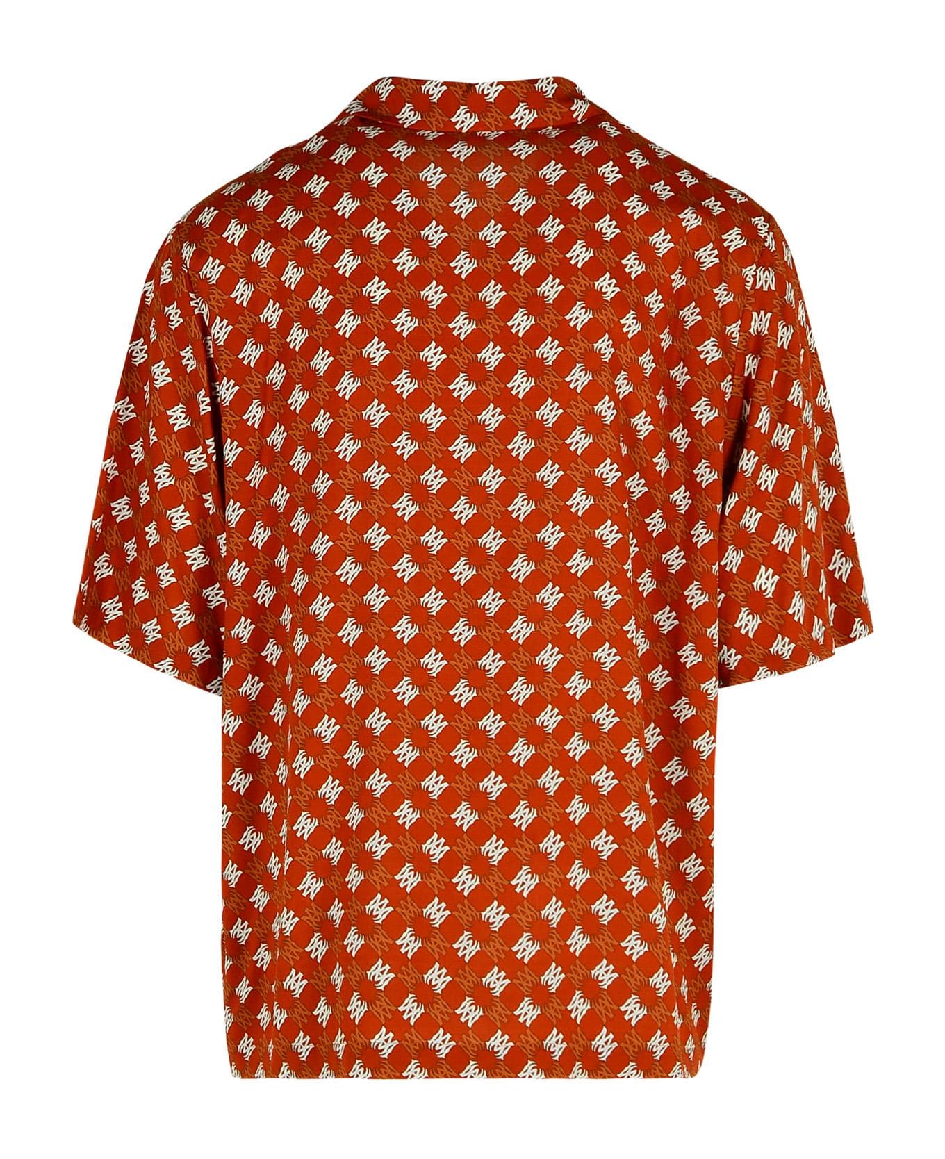 AMIRI 
starbus
 Orange Viscose Shirt - Orange