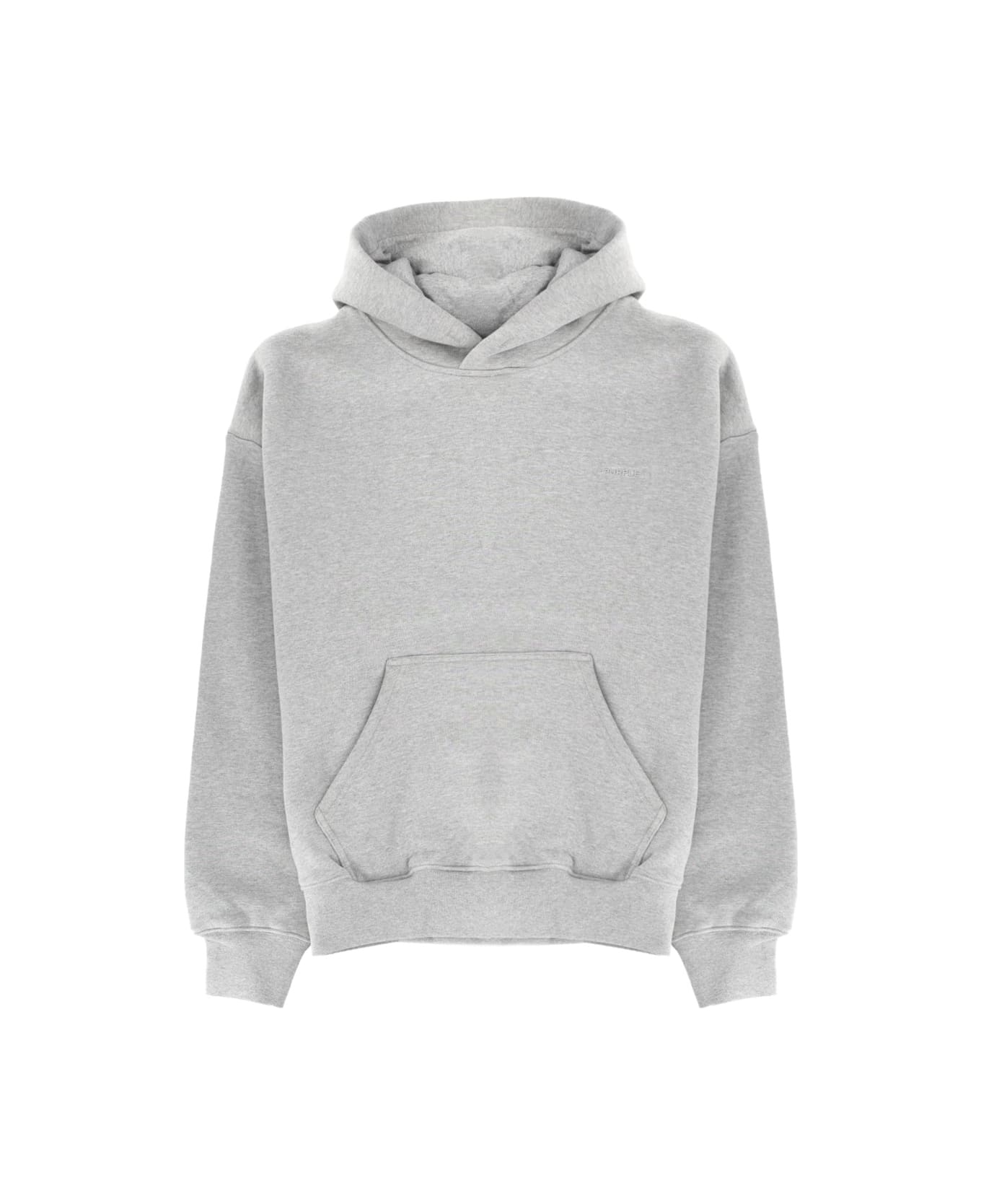 Purple Brand "basic" Sweatshirt - GREY