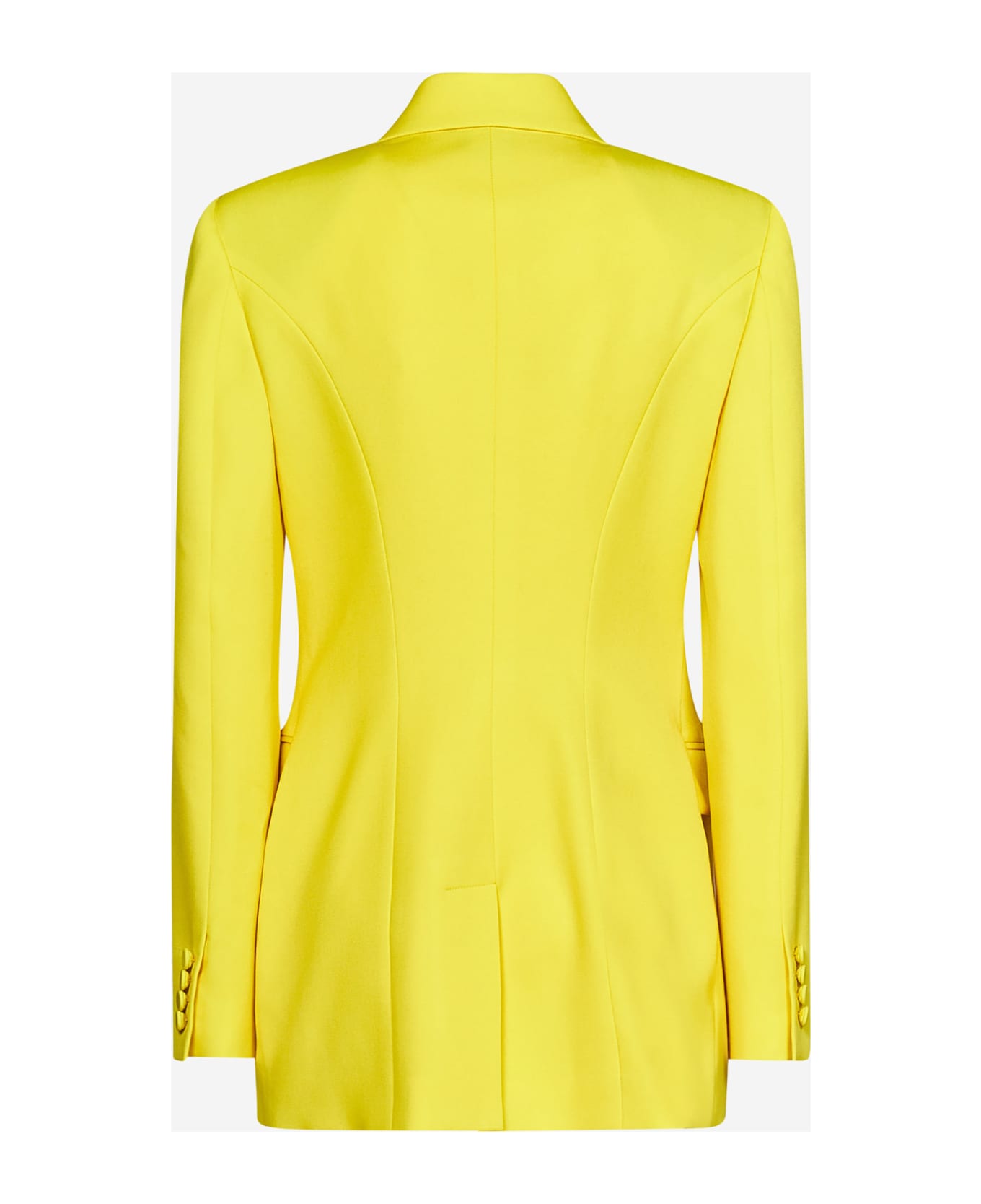 Alexander McQueen Fitted Db Dinner Jacket - Yellow