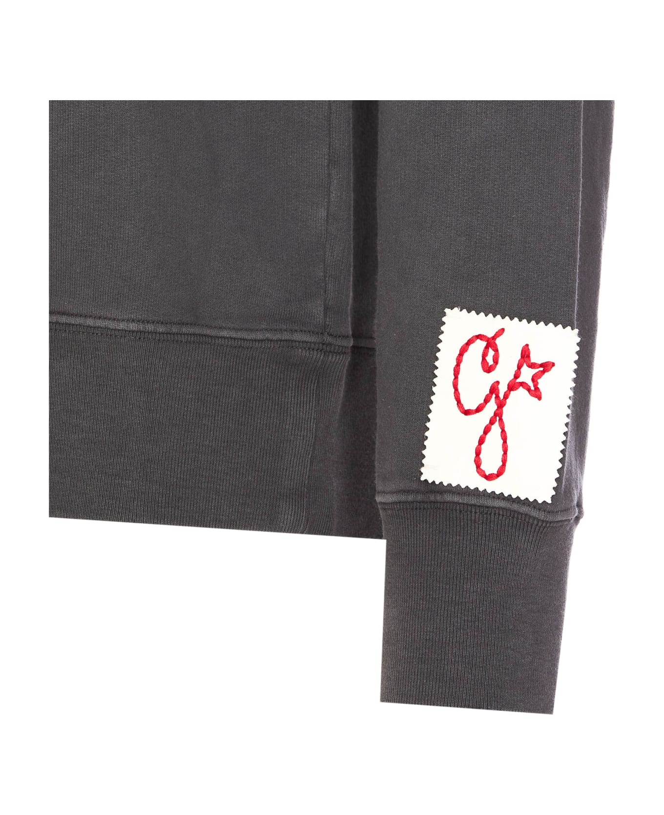 Golden Goose Golden Logo Sweatshirt - Anthracite