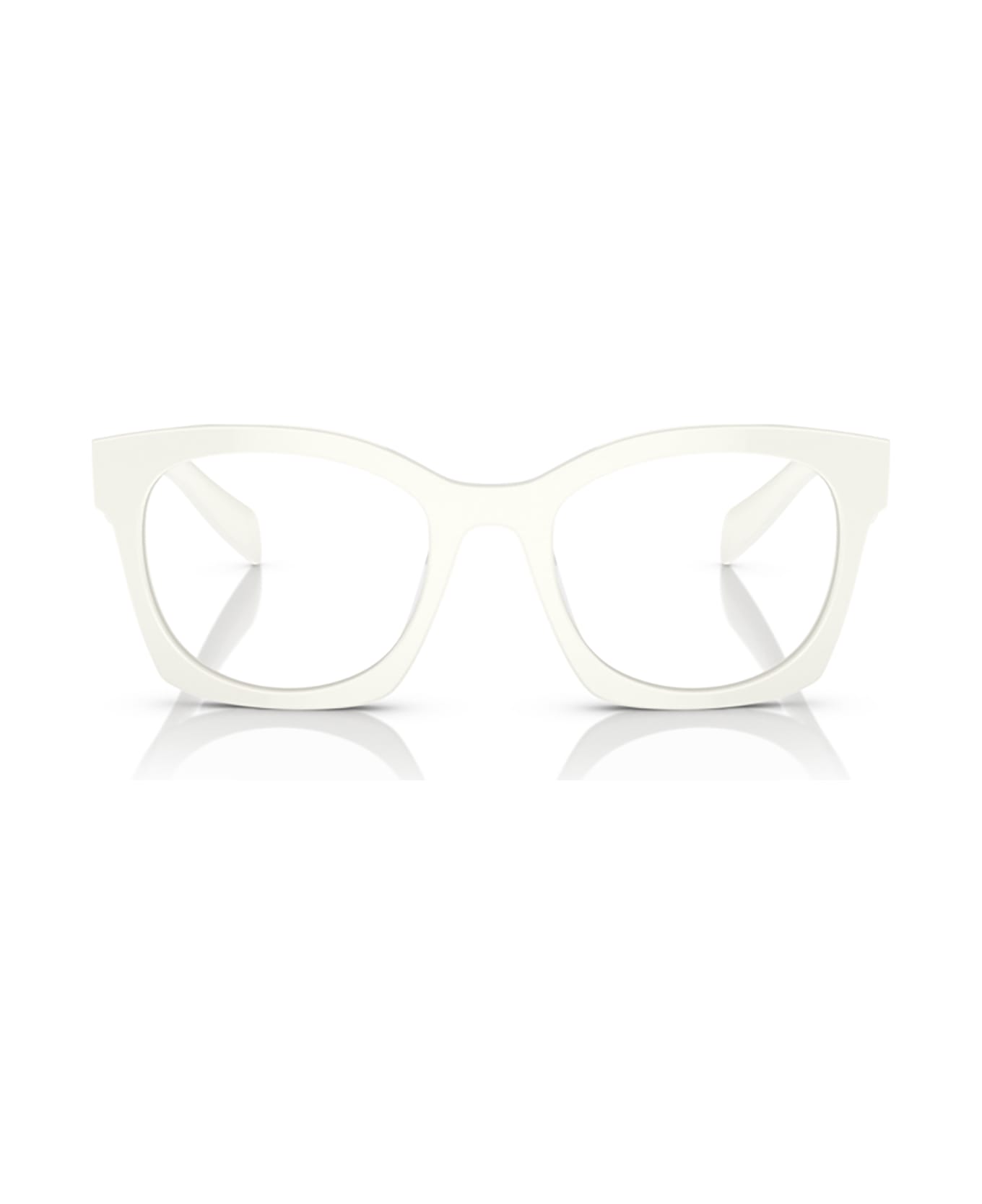 Prada Eyewear Pr A05v White Ivory Glasses - White ivory