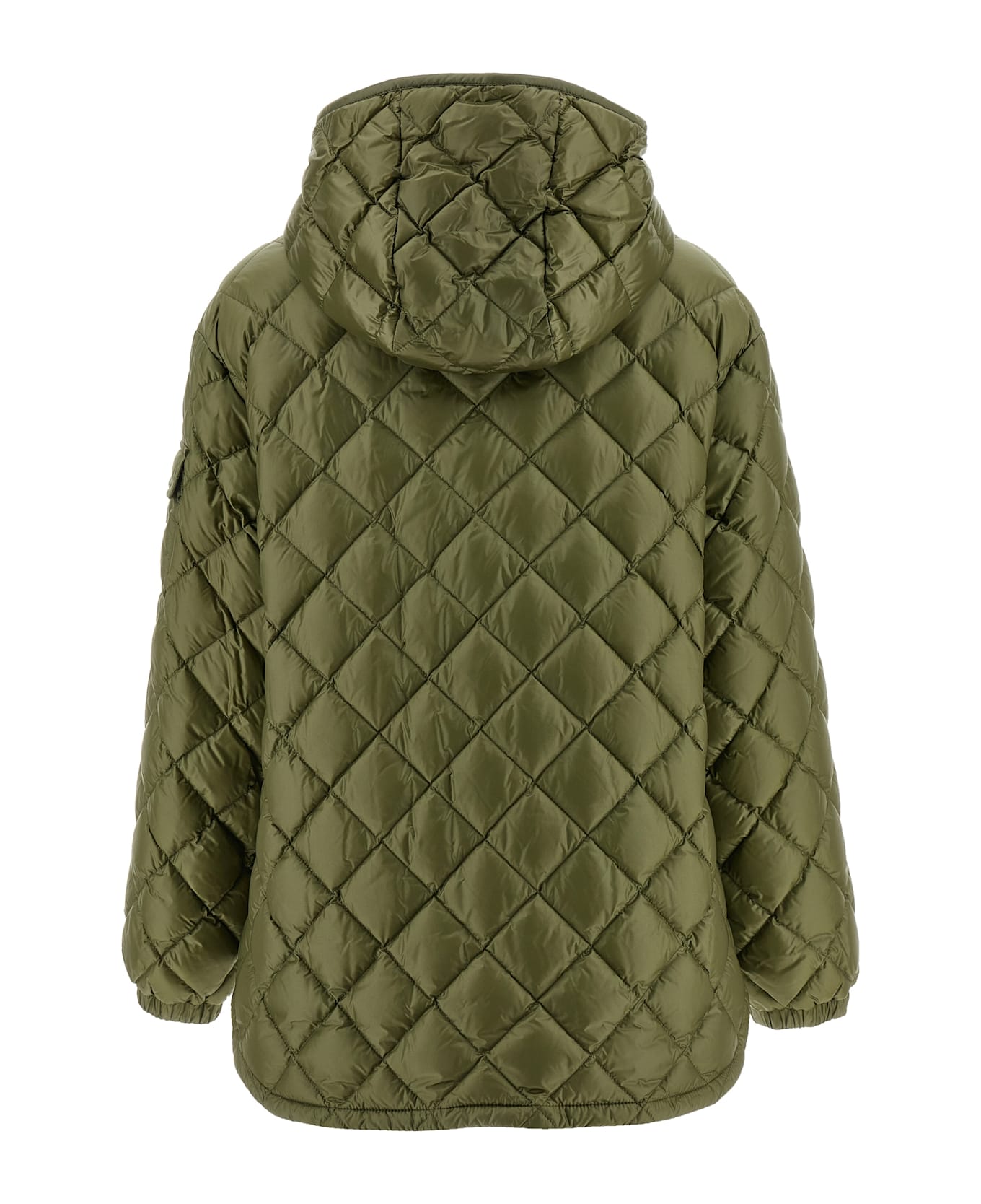 Moncler Diamond Quilting Down Jacket - Green コート＆ジャケット