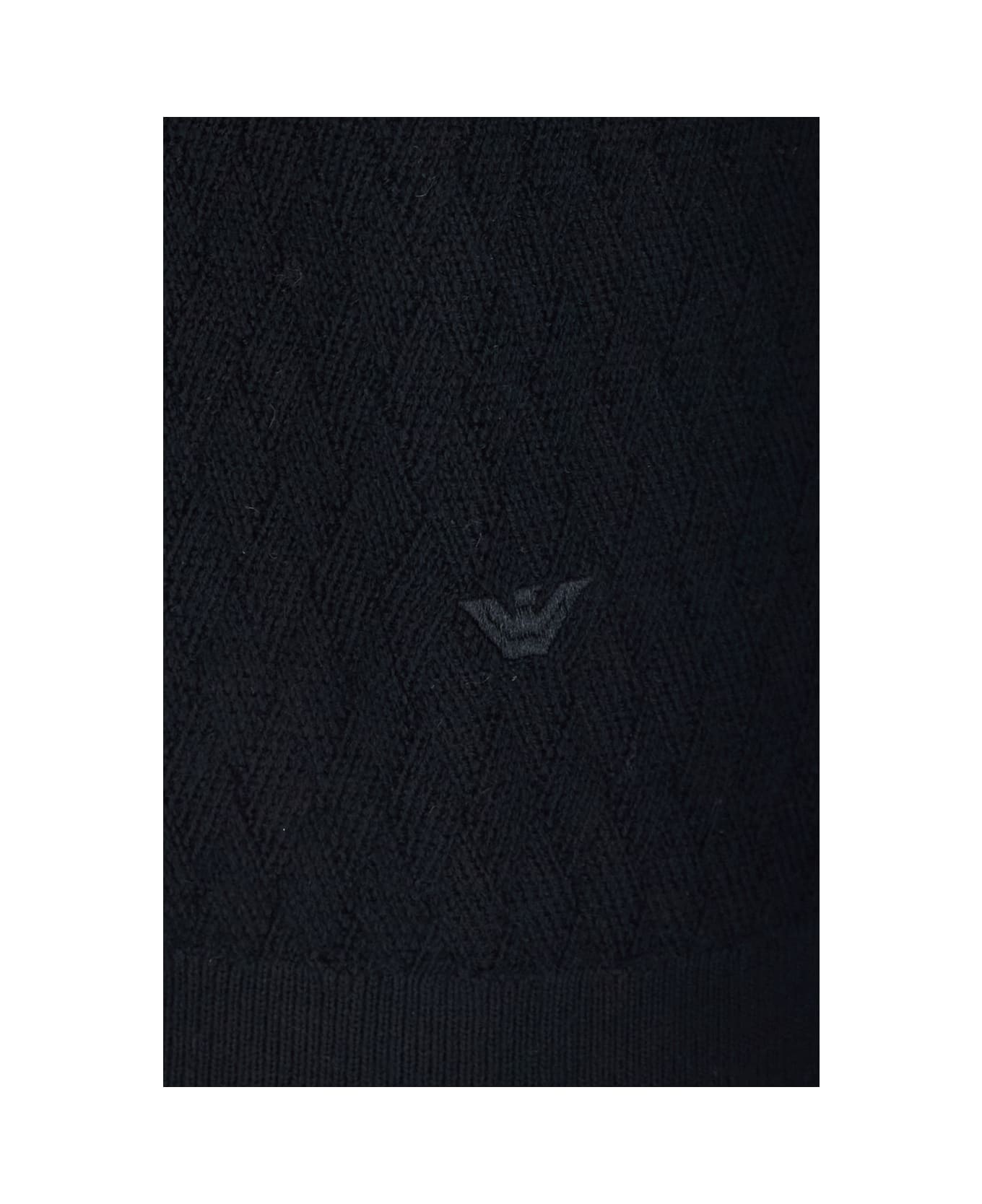 Emporio Armani Rombijaquard - Black