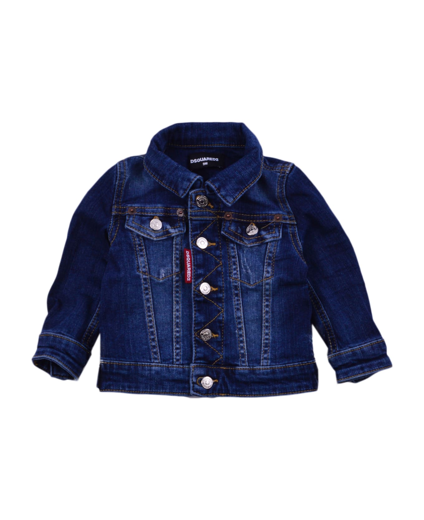 Dsquared2 Cotton Denim Jacket - Blue コート＆ジャケット