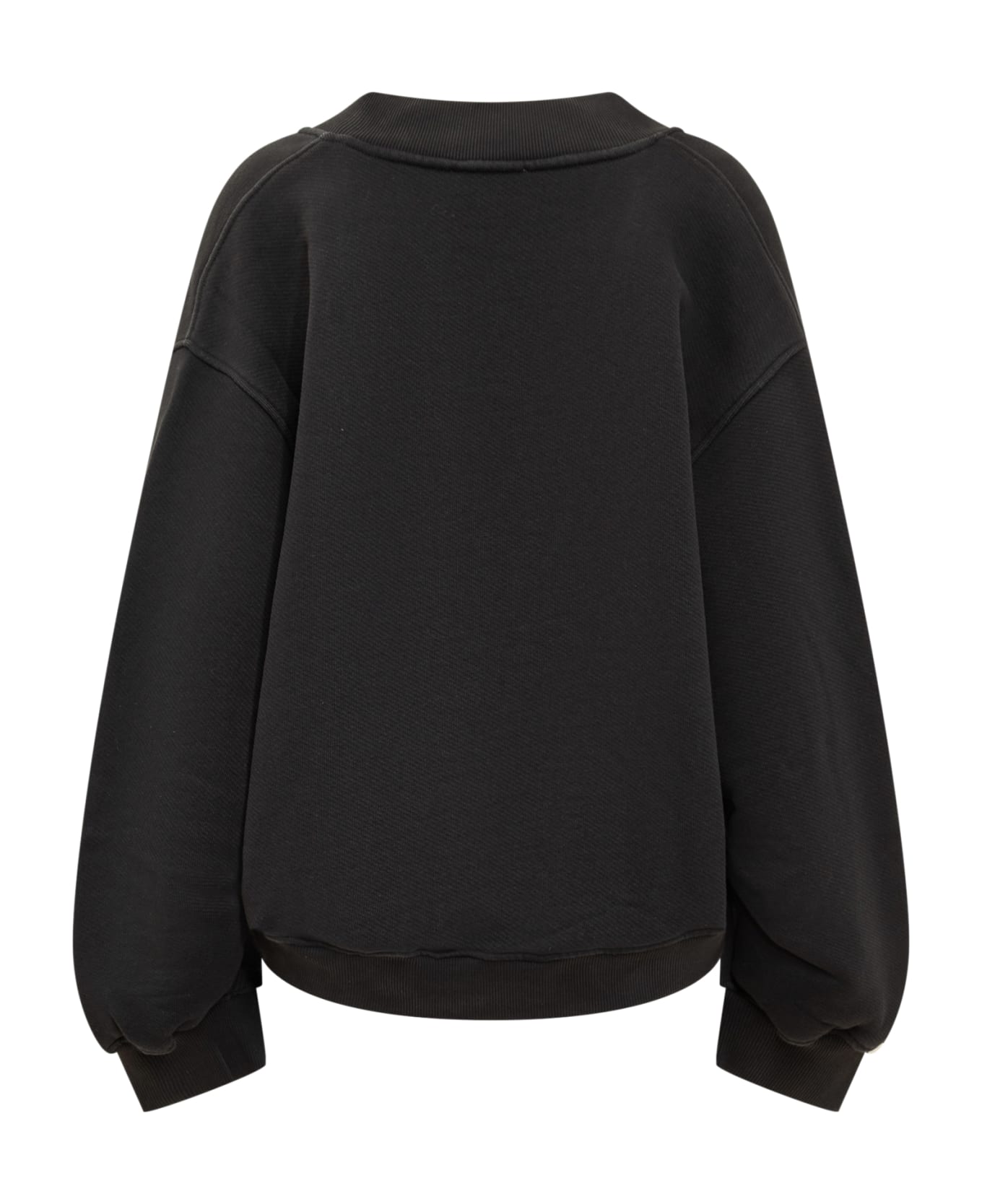 The Attico Oversized Sweatshirt - Black