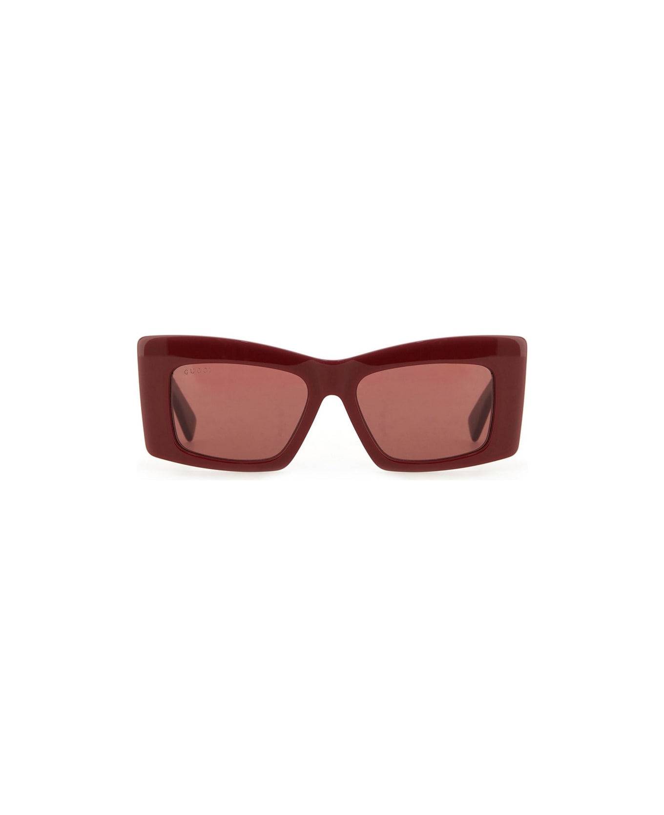 Gucci Square Sunglasses - RED