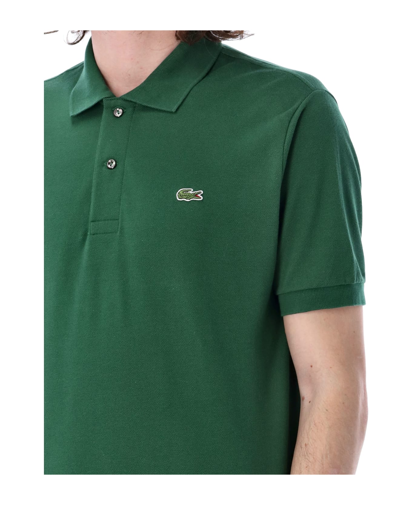 Lacoste Classic Fit Polo Shirt - GREEN ポロシャツ