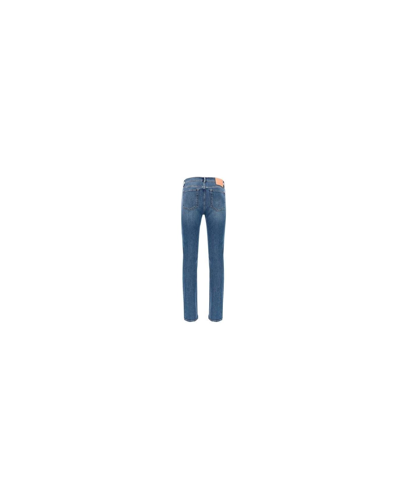 Acne Studios North Mid-rise Jeans - Mid Blue