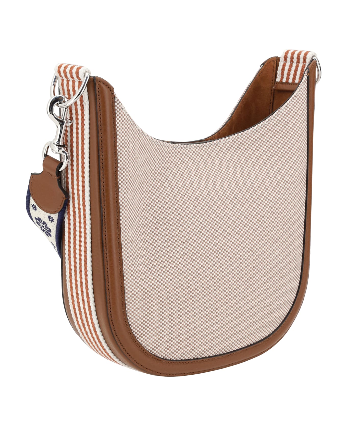 Valentino Garavani Vlogo Shoulder Bag - Nat-tobacco/sel/bia-t.di Moro/ivory-navy