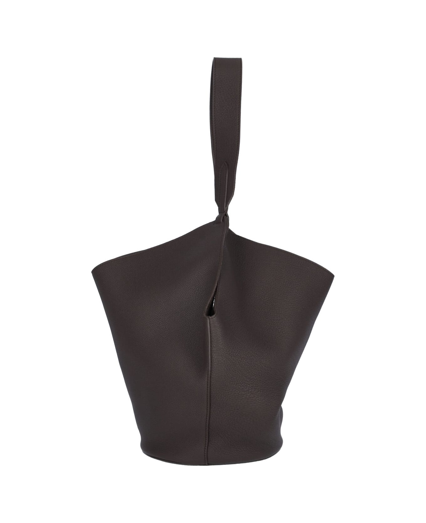 Khaite 
lotus
 Small Tote Bag - Brown
