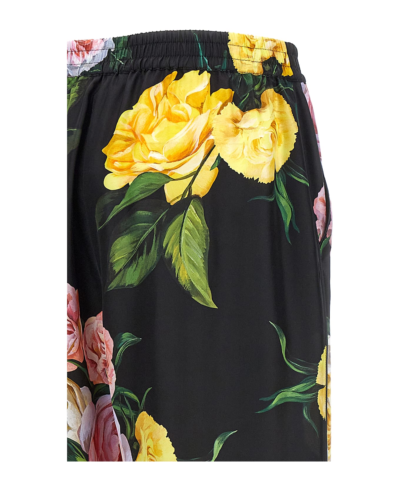 Dolce 
Gabbana Floral Pants - Multicolor
