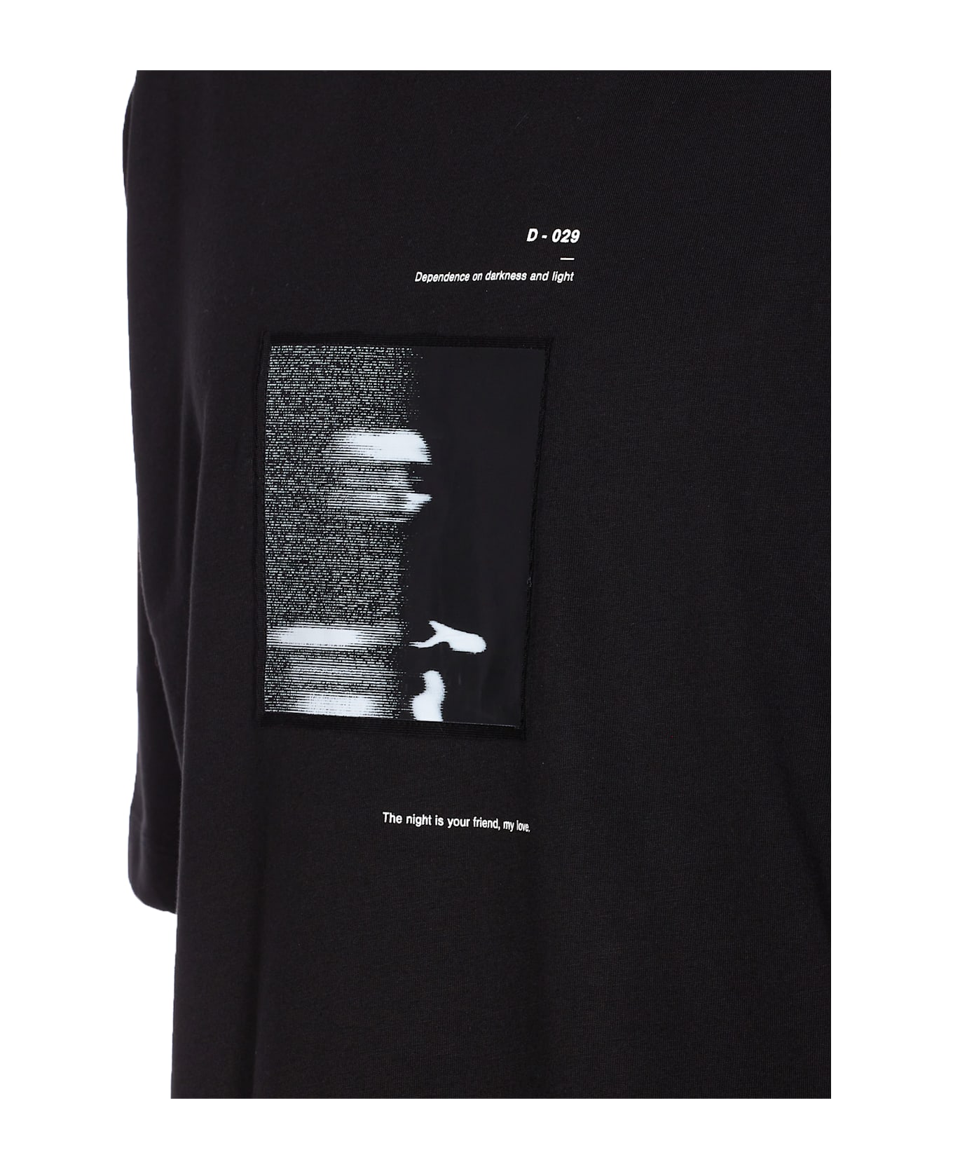 Thom Krom Graphic Print T-shirt - Black