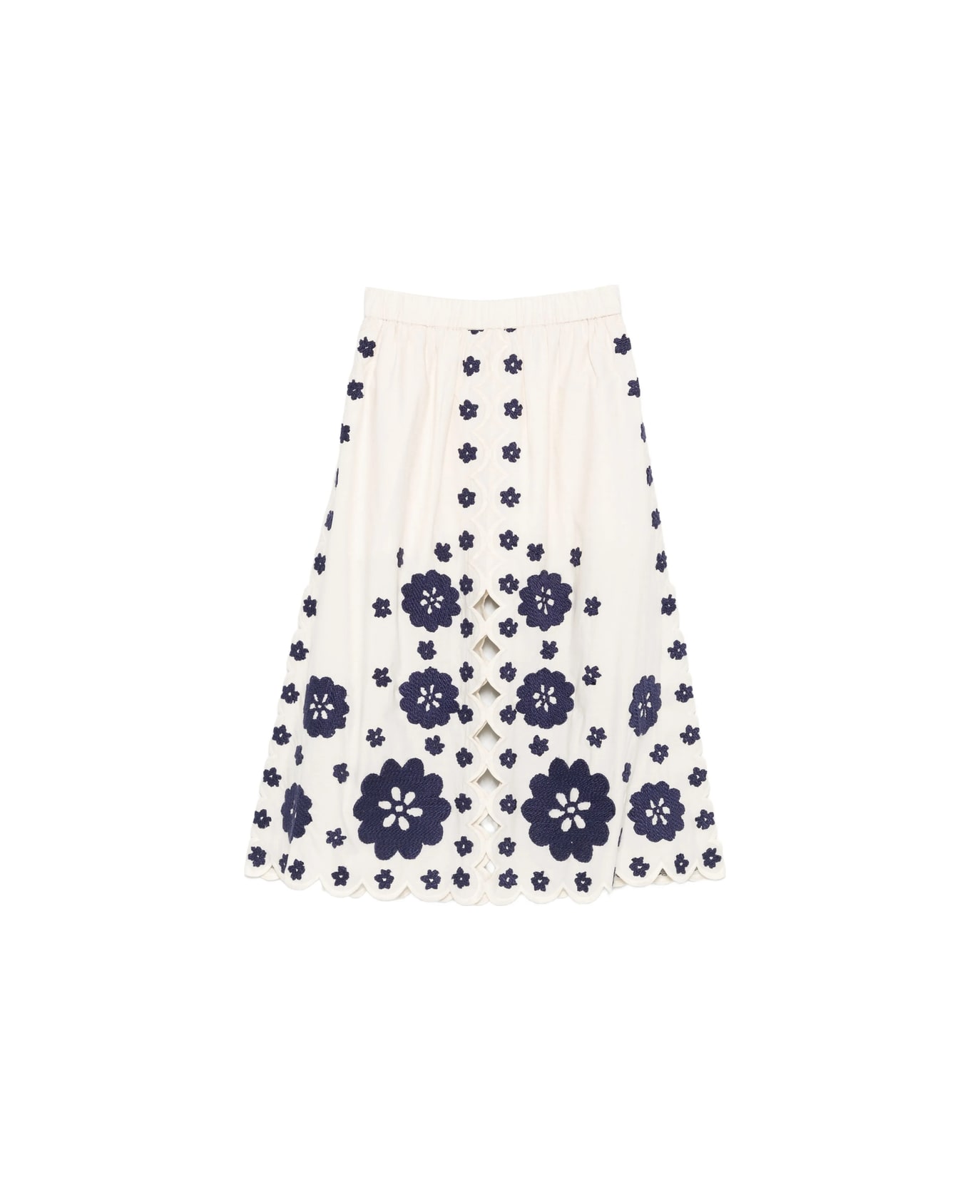 Sea New York Skirt - NEUTRALS/BLUE