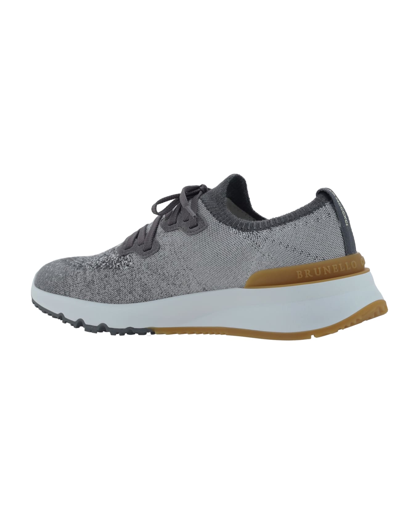 Brunello Cucinelli Knit Chine Sneakers - Multi