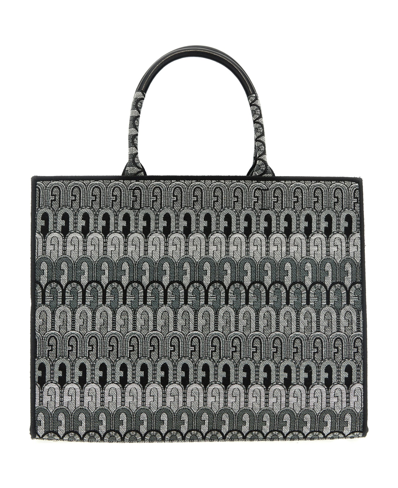 Furla 'opportunity L' Shopping Bag - Gray トートバッグ