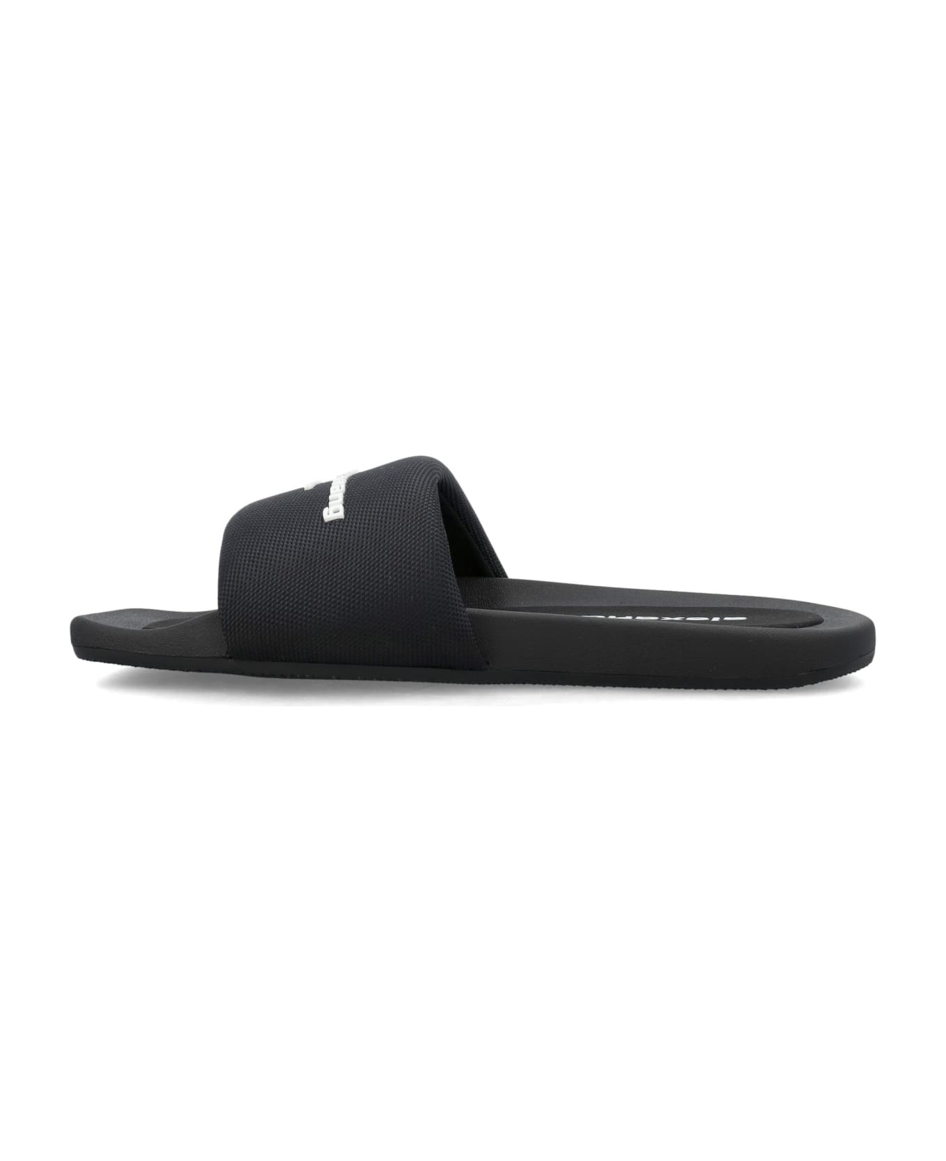 Alexander Wang Nylon Slides - black