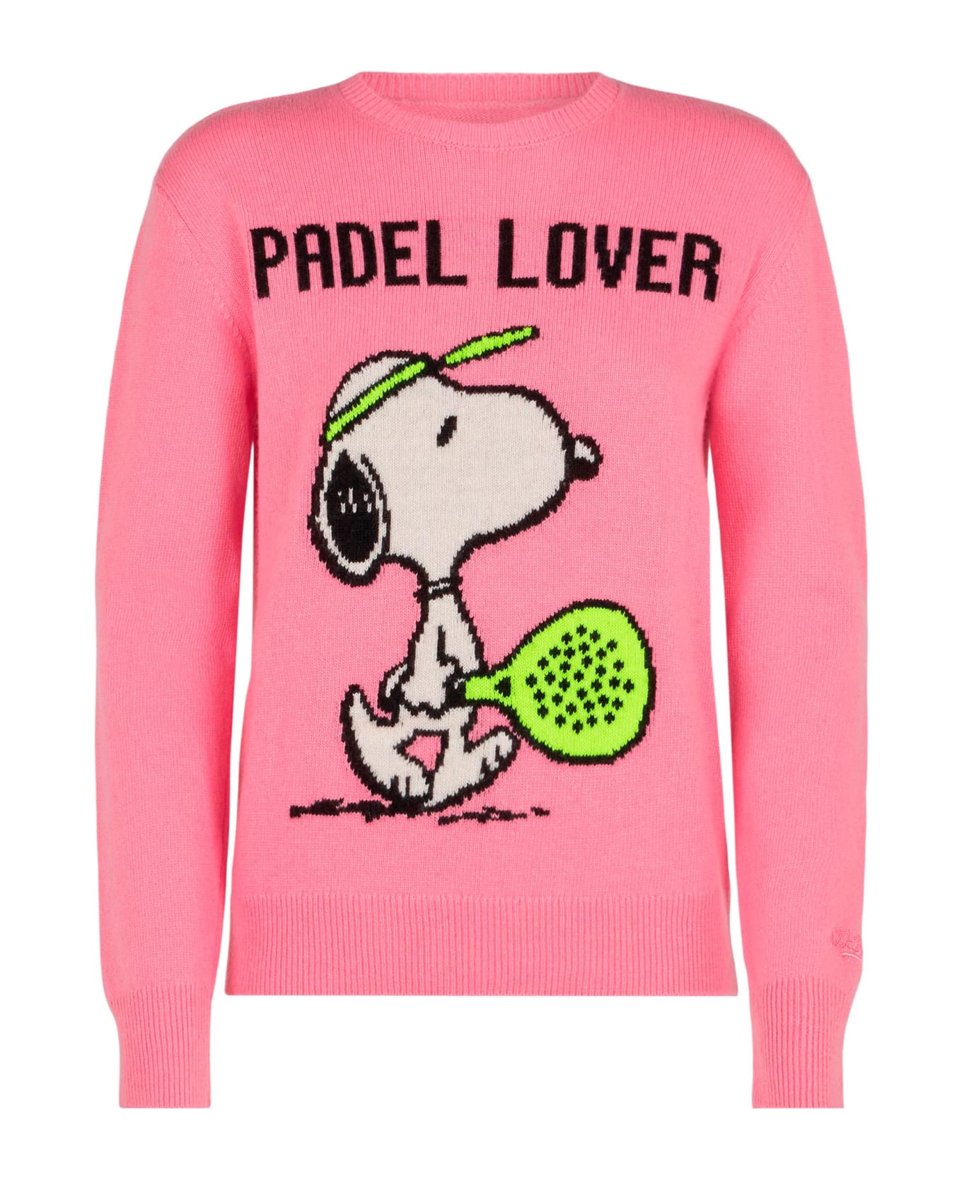 MC2 Saint Barth Woman Sweater With Snoopy Print | Peanuts Special Edition - PINK