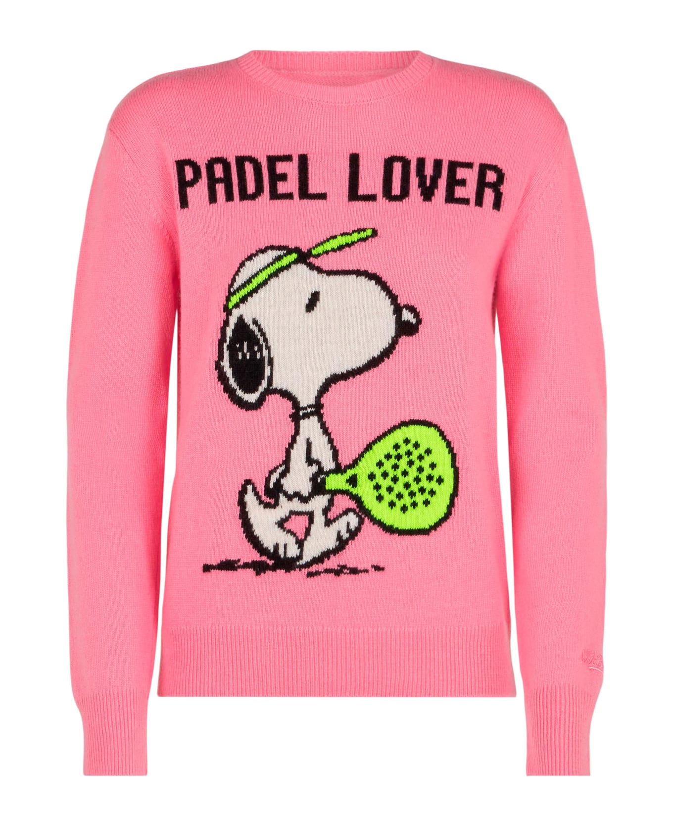 MC2 Saint Barth Woman Sweater With Snoopy Print | Peanuts Special Edition - PINK