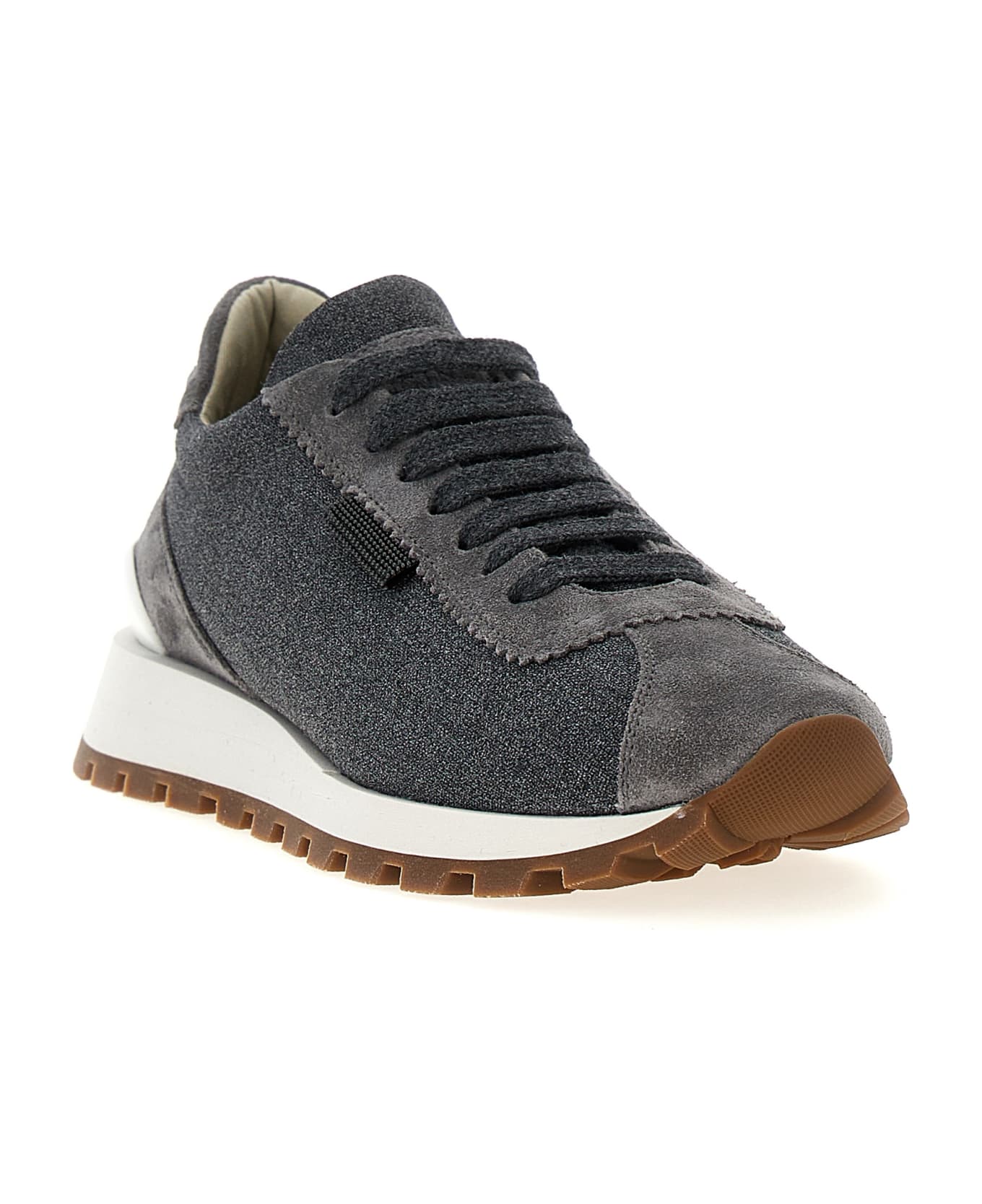 Brunello Cucinelli Monile Sneakers - Gray