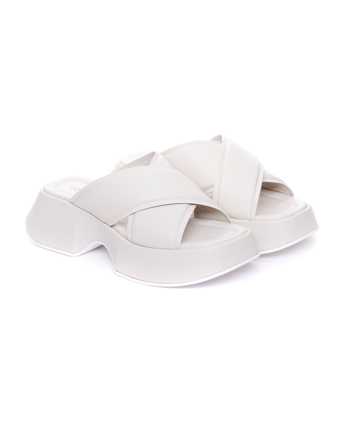 Vic Matié Travel Sandals - White