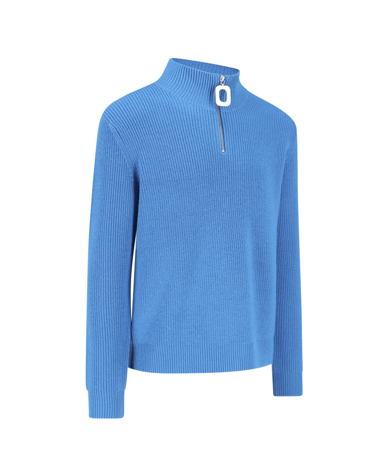 J.W. Anderson High Neck Sweater - Light Blue