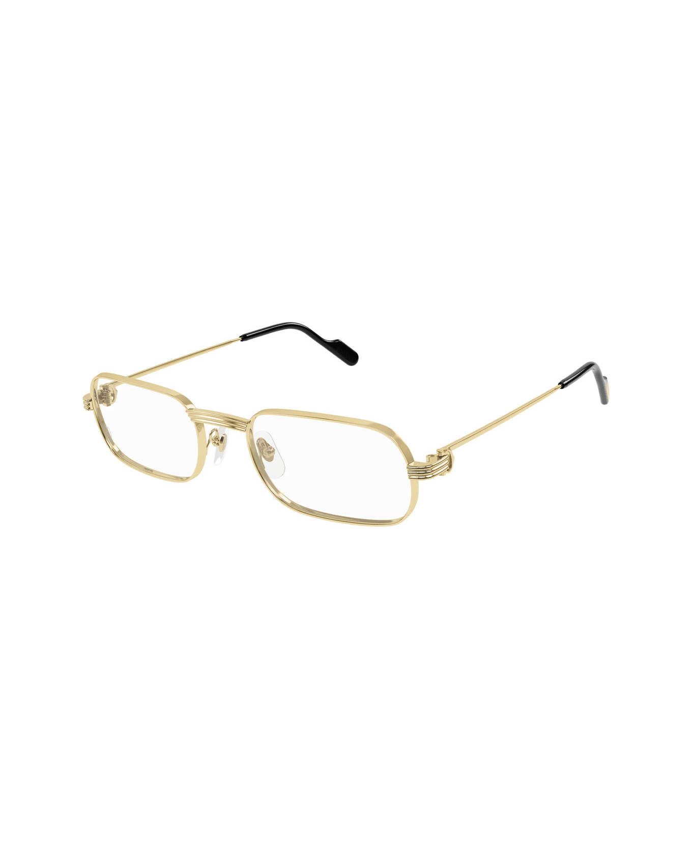 Cartier Eyewear Cartier Ct0556o Première De Cartier 001 Gold Glasses - Oro