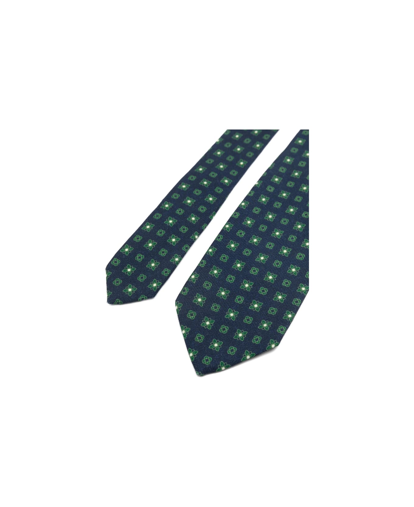 Barba Napoli Tie - BLUE/GREEN