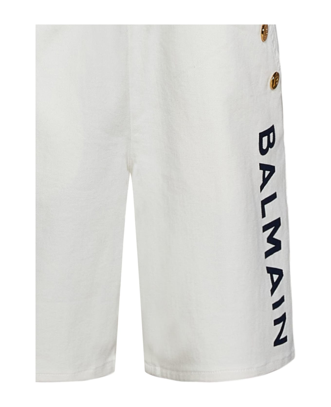 Balmain Shorts - WHITE