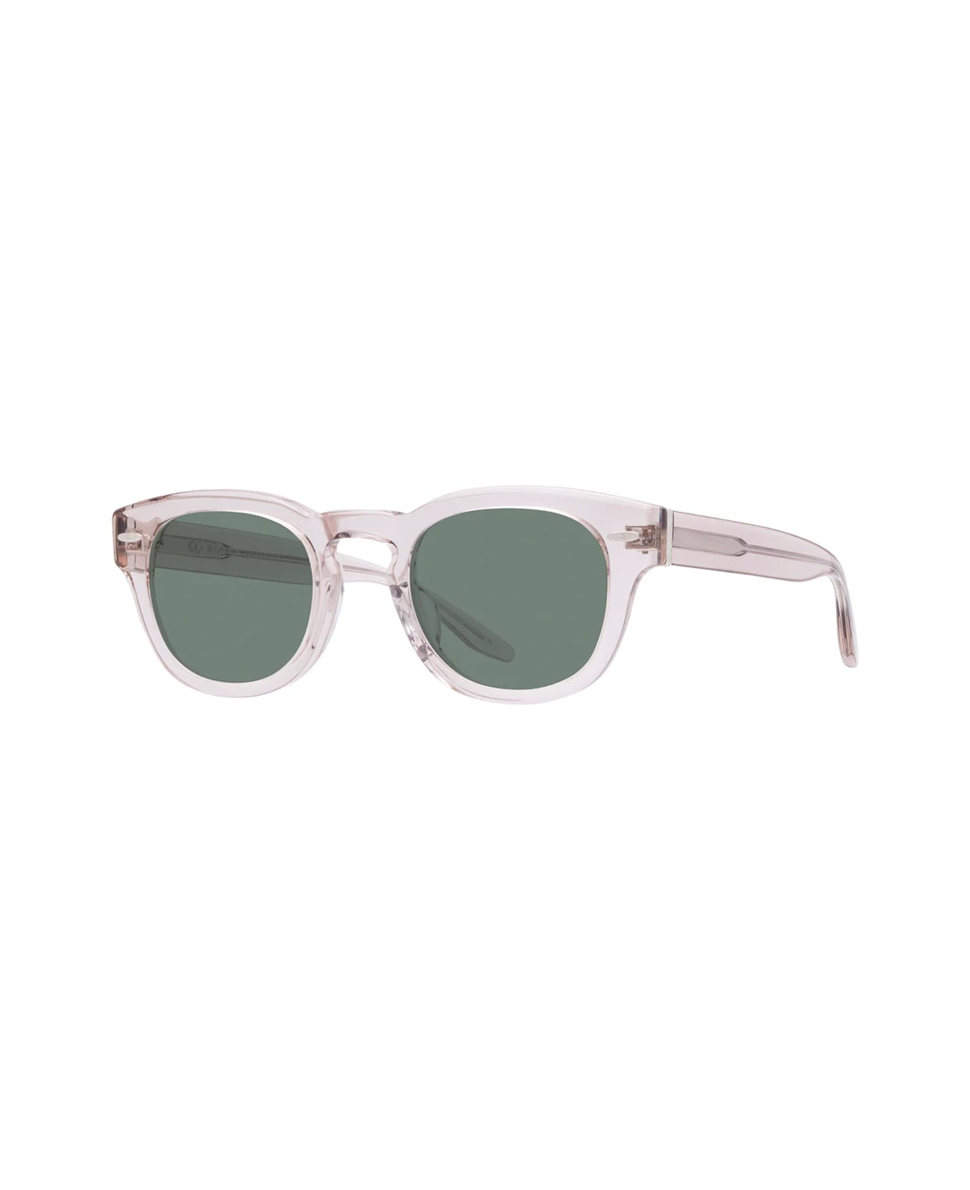 Barton Perreira Bp40010i Demarco Hus/sil/gsm Silver / Green Smoke Sunglasses - Trasparente