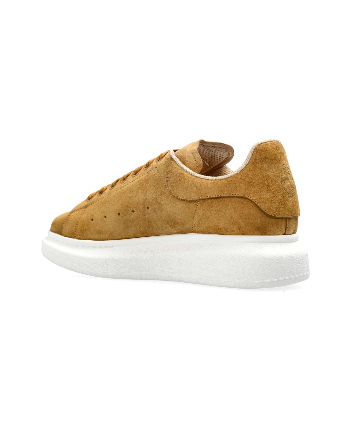 Alexander McQueen Oversized Lace-up Sneakers - BROWN