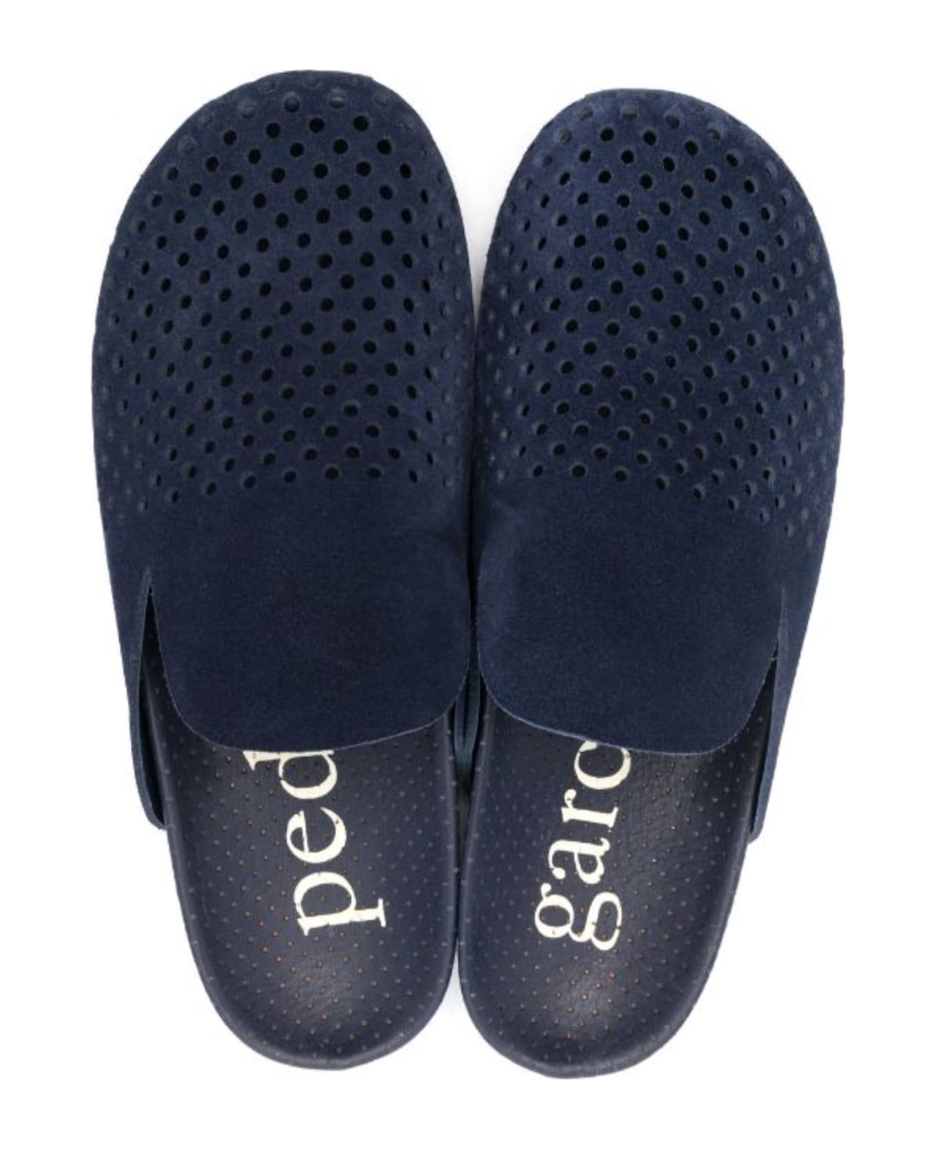 Pedro Garcia Casual Suede Slippers - Blue