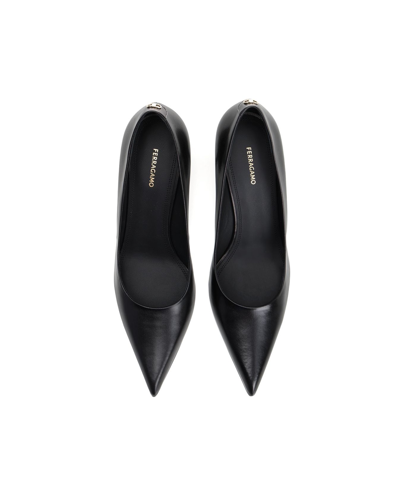 Ferragamo Classic Décolleté - BLUE GRAPHITE