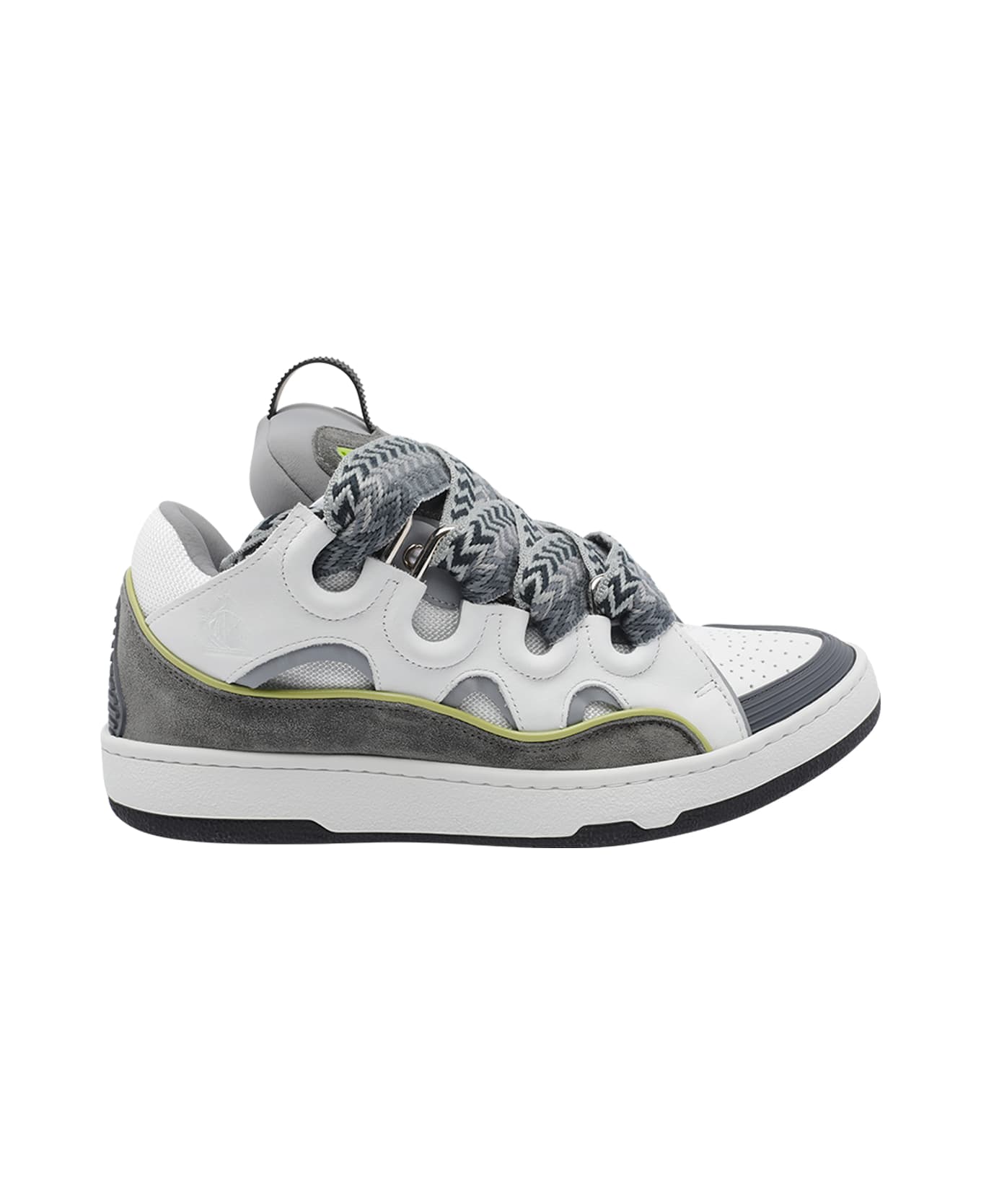 Lanvin Curb Sneakers - White