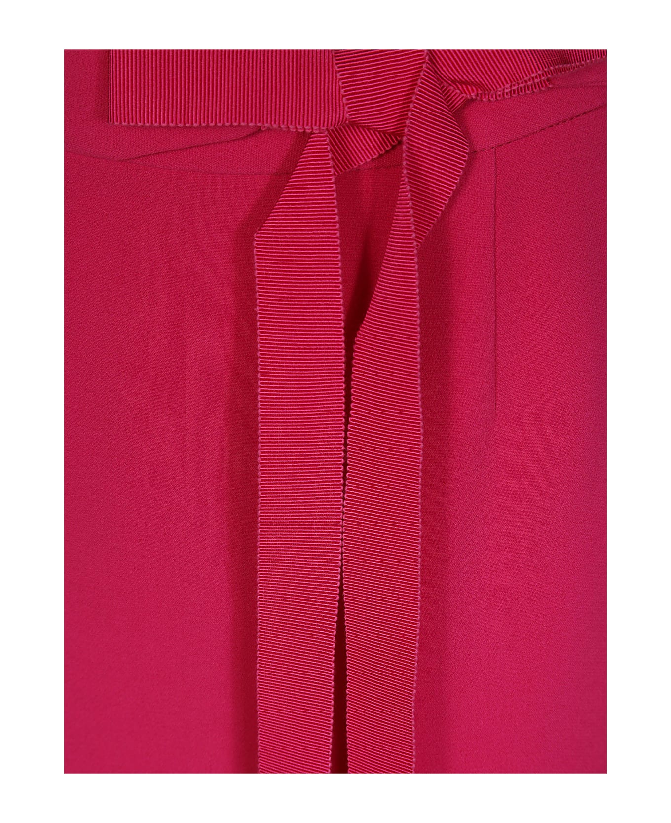 RED Valentino Redvalentino Zip Detailed Stretched Skirt - FUCHSIA