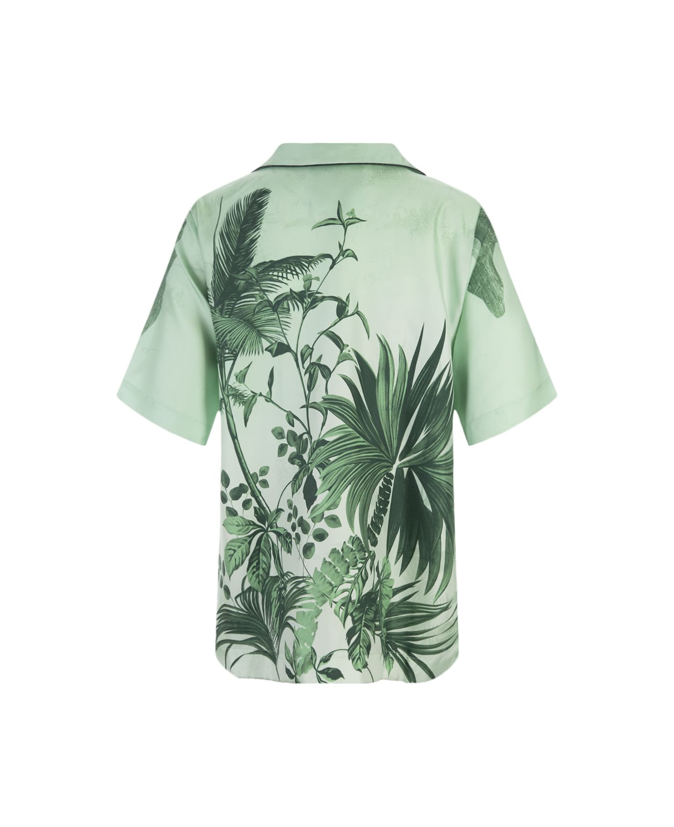 For Restless Sleepers Flowers Green Morfeo Shirt - Green