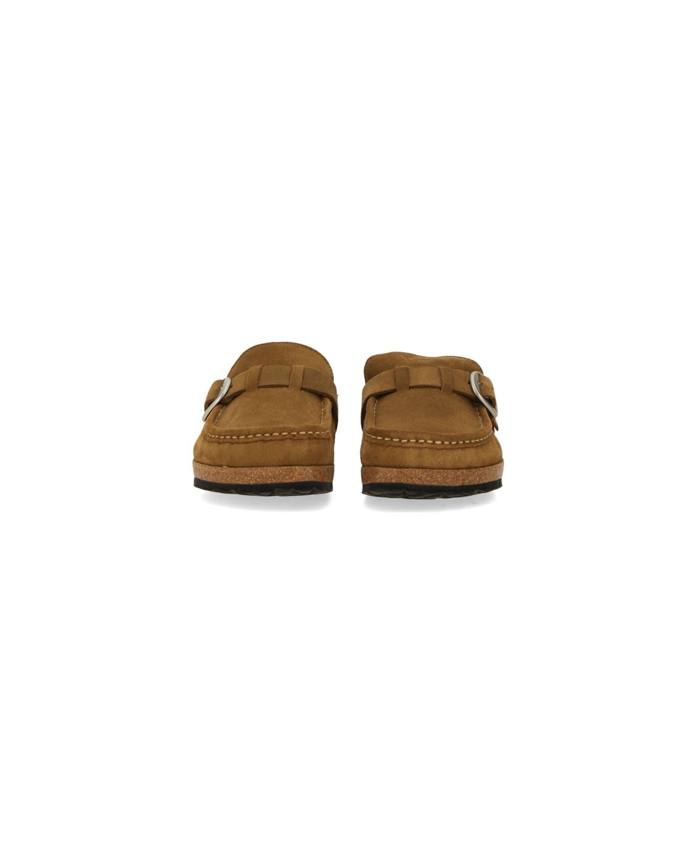 Birkenstock Buckley In Shearling - BROWN