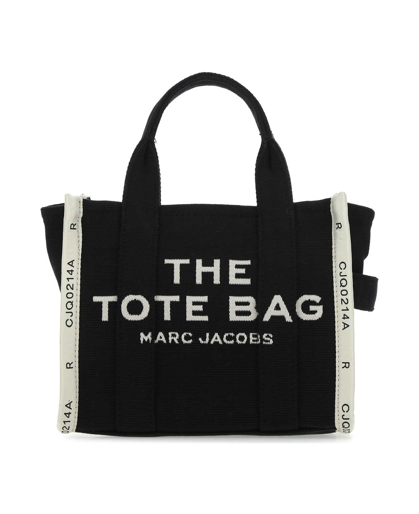 Marc Jacobs Black Canvas The Tote Shopping Bag - 001