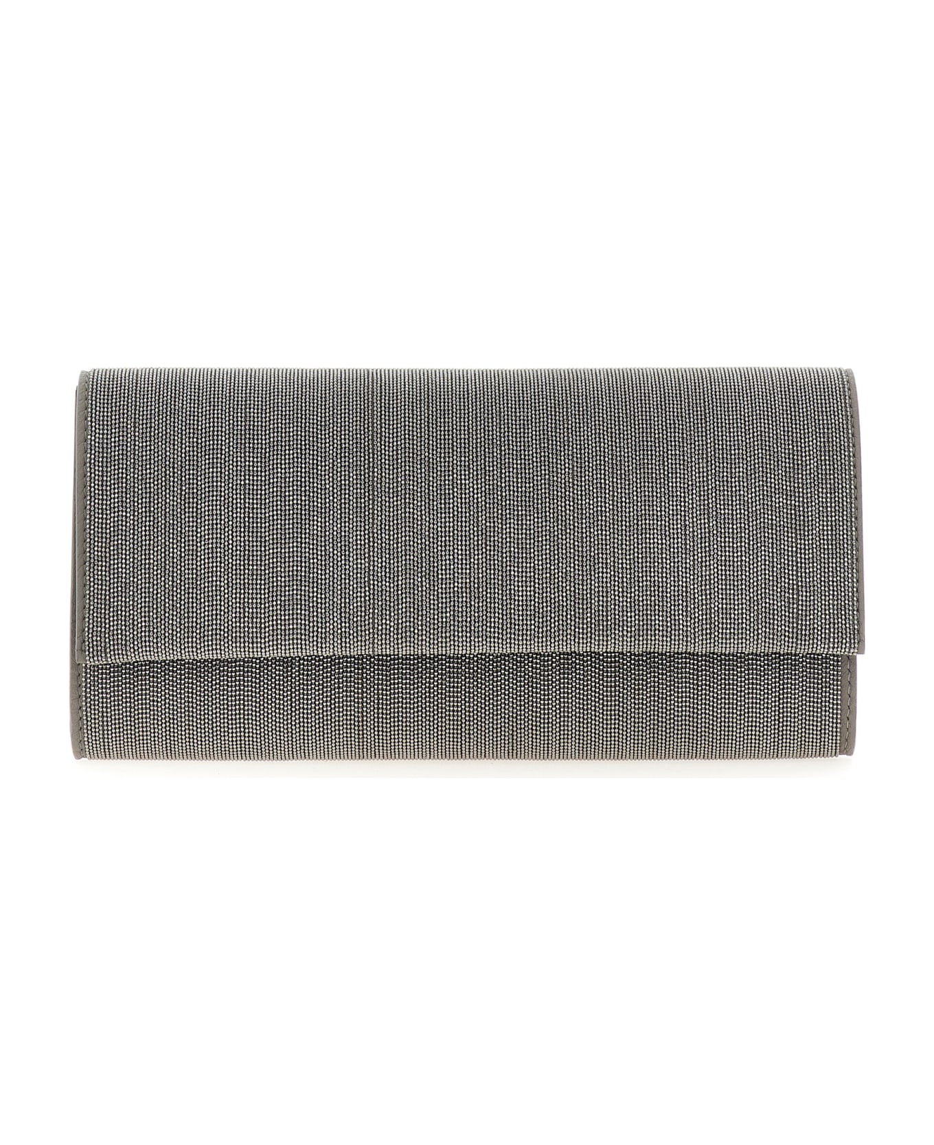 Brunello Cucinelli 'precious' Clutch - Silver