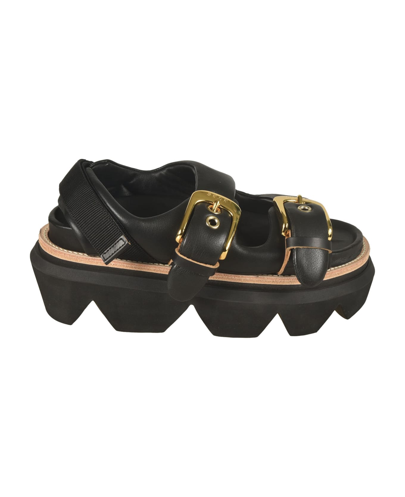 Sacai Belt Sandals - Black サンダル